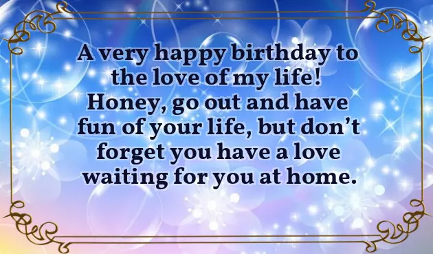 Birthday Wishes Love