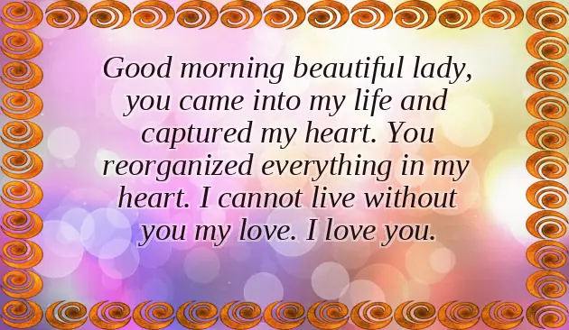 Good Morning Darling Wishes