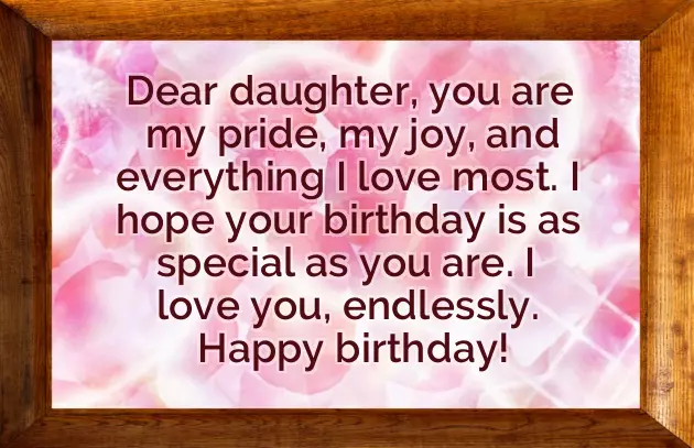 Happy Birthday Words For Daughter Happy Birthday Words For Daughter