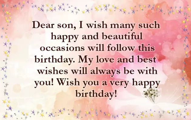 Best Quotes On Son Birthday Best Quotes On Son Birthday