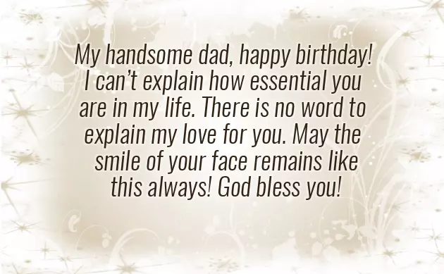 Daddy Happy Birthday Wishes
