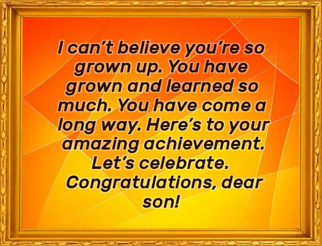 Message For Graduation