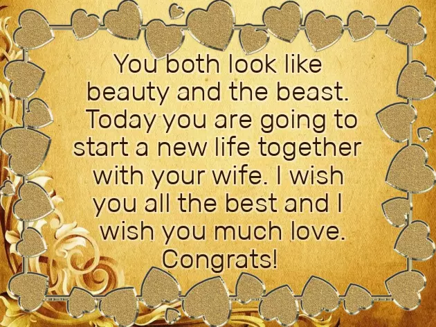 Wishes For Brother Marriage Wishes For Brother Marriage