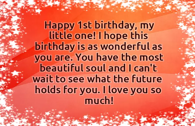 1St Birthday Wishes For Baby 1St Birthday Wishes For Baby