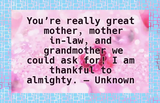 Birthday Wishes For Mother In Law In English