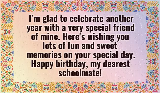 Birthday Wishes For School Friend Girl Birthday Wishes For School Friend Girl