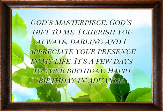 Advance Birthday Wishes For Boyfriend Romantic Advance Birthday Wishes For Boyfriend Romantic