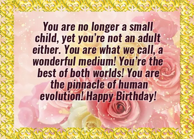 Happy Birthday Wishes To A Teenager Happy Birthday Wishes To A Teenager