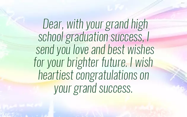 Sample Congratulations Letter For College Graduation