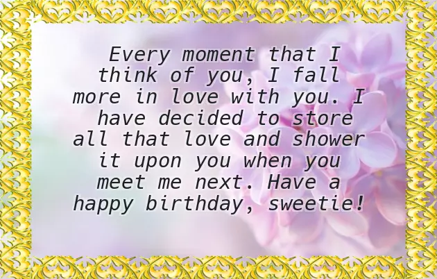 Sweetheart Birthday Wishes For Lover Sweetheart Birthday Wishes For Lover