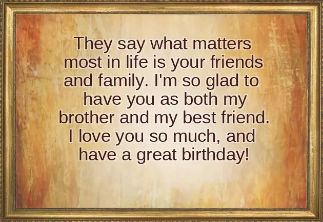 Birthday Wishes For Brother By Sister Birthday Wishes For Brother By Sister