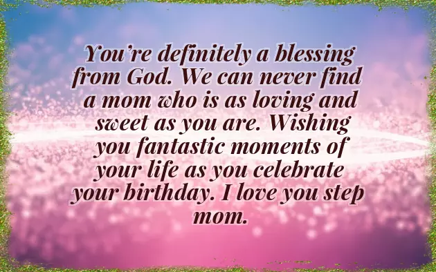 Step Mother Birthday Quotes