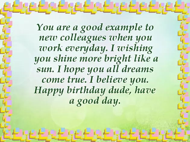 Birthday Greetings For A Guy
