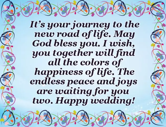 Newly Married Couple Wish