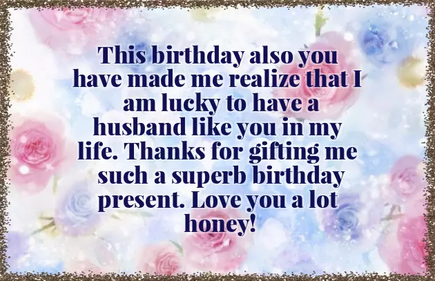 Thank You Quotes For Making My Birthday Special