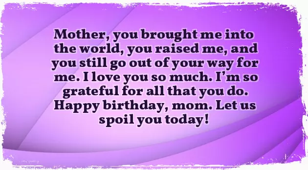 Mother Birthday Wishes