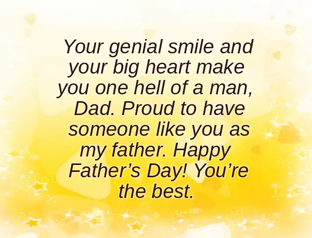 Greeting On Father
