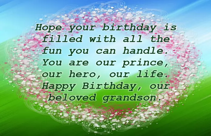 Happy Birthday To My Awesome Grandson Happy Birthday To My Awesome Grandson