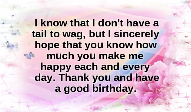 Birthday Wishes From Dog Birthday Wishes From Dog