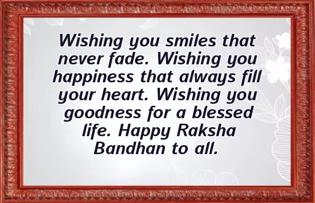 Raksha Bandhan Sister Messages Raksha Bandhan Sister Messages