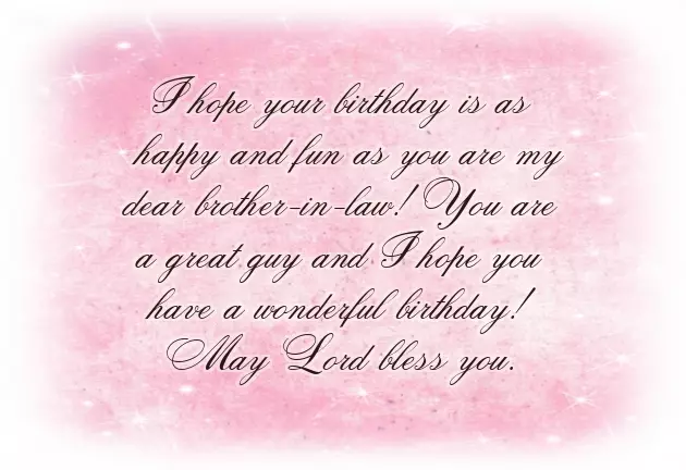 Humorous Birthday Wishes For Brother