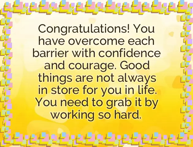 Corporate Congratulations Message Corporate Congratulations Message