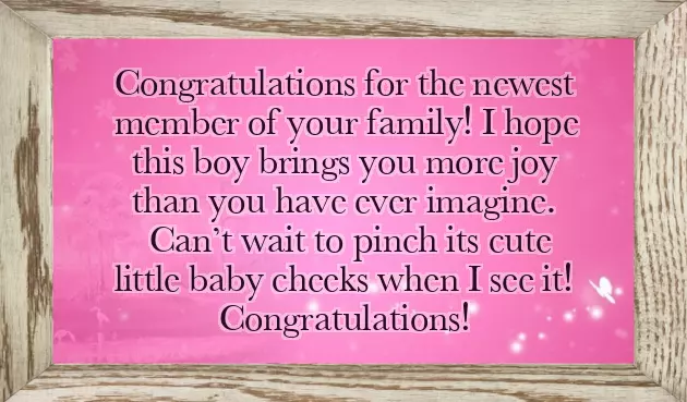 Wishes For Blessed With Baby Boy Wishes For Blessed With Baby Boy