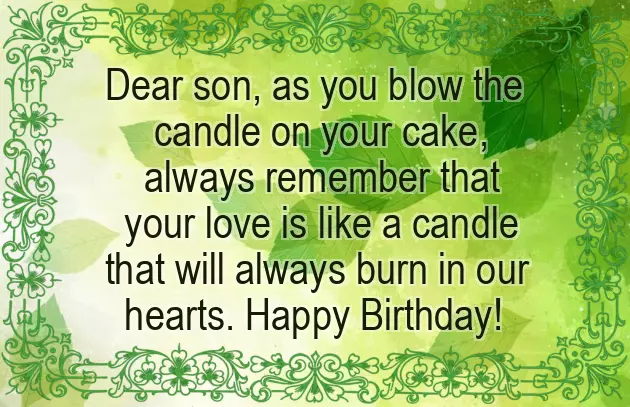 Birthday Quotes For Son From Mom And Dad Birthday Quotes For Son From Mom And Dad
