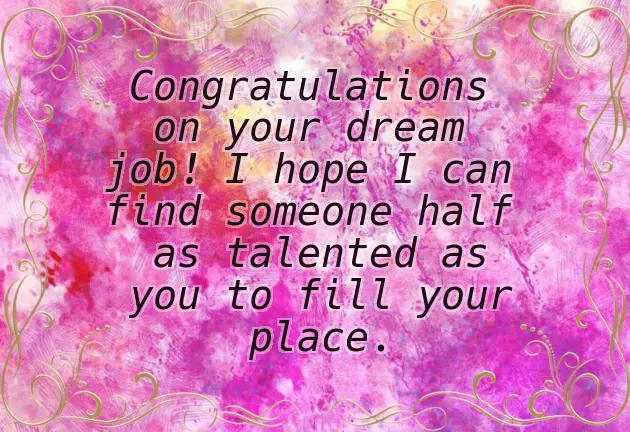 My Congrats To You My Congrats To You