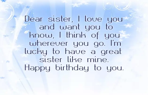 Birthday Wishes For An Elder Sister Birthday Wishes For An Elder Sister