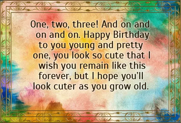 Birthday Wish For Baby Boy 3 Years