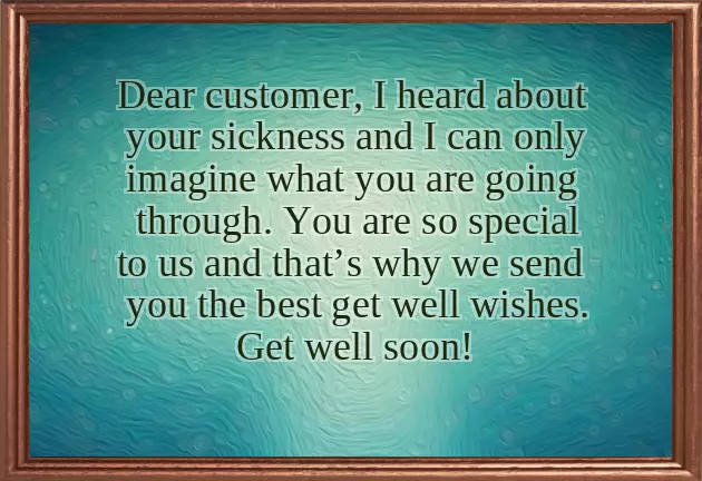 Professional Get Well Soon Message To Client Professional Get Well Soon Message To Client