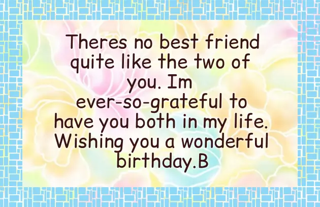 Happy Birthday To Brother Wishes