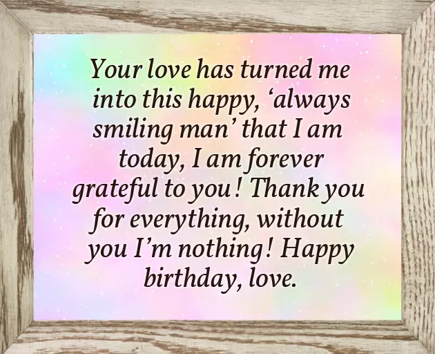 Happy Birthday From Husband To Wife Happy Birthday From Husband To Wife