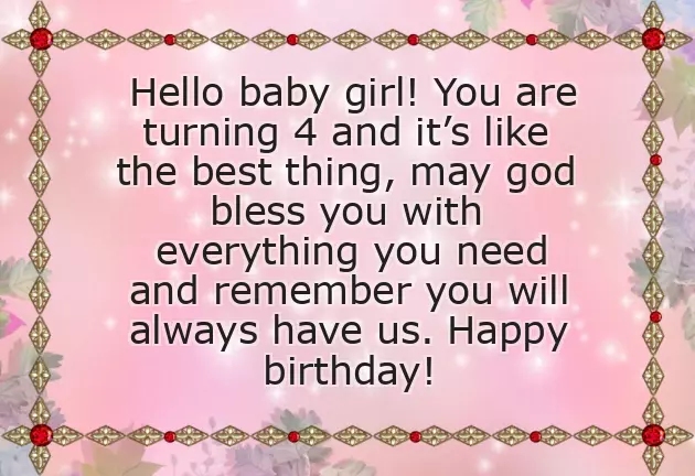 First Year Baby Girl Birthday Wishes First Year Baby Girl Birthday Wishes