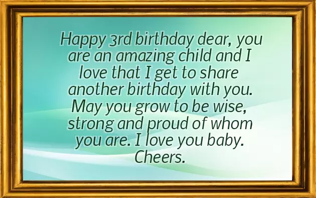 Happy Birthday My Son 3 Years Happy Birthday My Son 3 Years