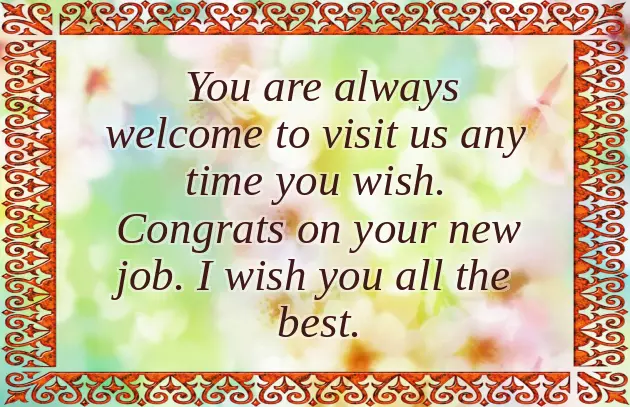 1St Day Job Wishes