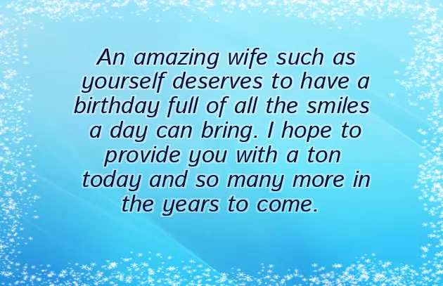 Happy Birthday To My Gorgeous Wife