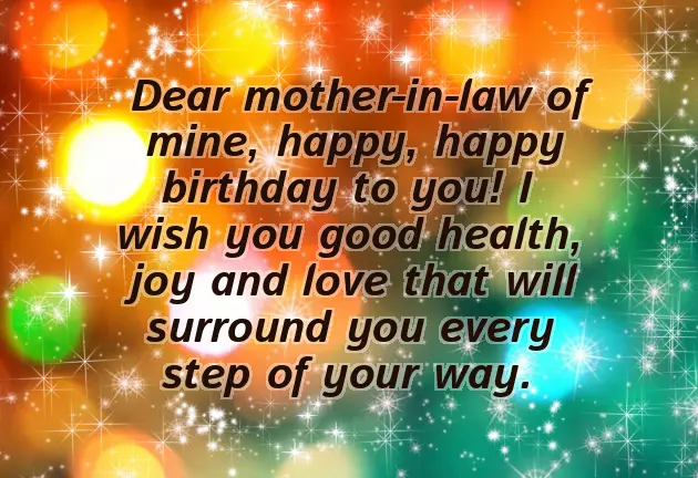 Birthday Wishes For Mother In Law Quotes