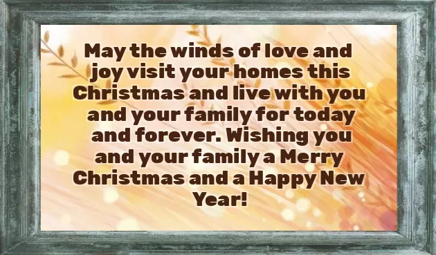 Christmas Wishes From Our Family To Yours Christmas Wishes From Our Family To Yours