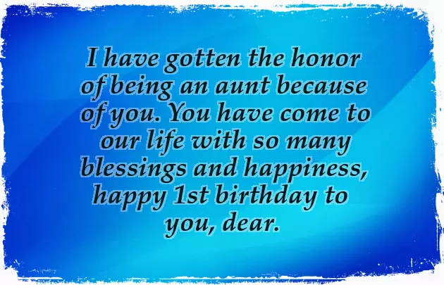 Happy 1St Birthday To My Nephew Quotes