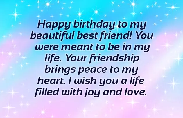 Best Friend Bday Quote