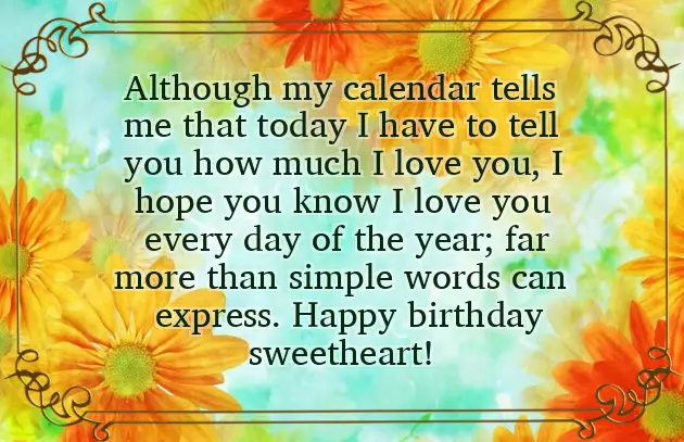 Birthday Wish For Lovely Wife