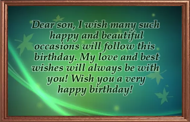 3Rd Year Birthday Wishes For Son