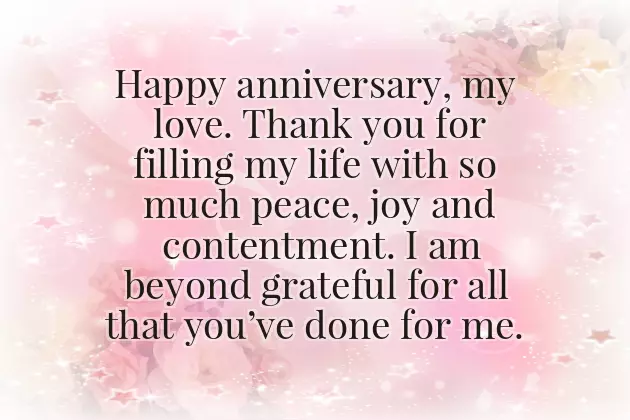 Anniversary Wishes With Flowers