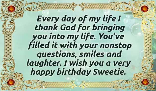 Happy Birthday To My School Daughter