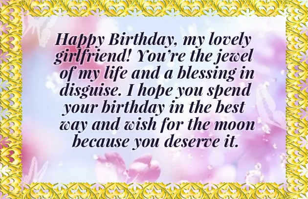 Happy Birthday Wishes For Girlfriend Happy Birthday Wishes For Girlfriend