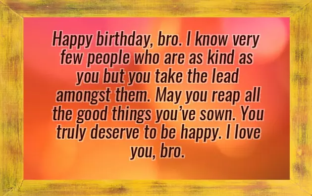 Happy Birthday Wishes Friend Brother