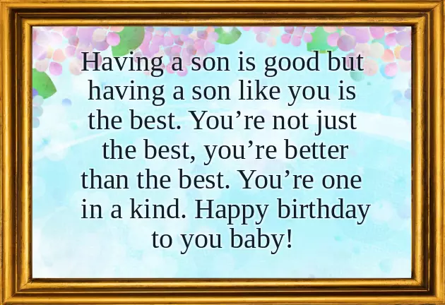 Wishes Of Birthday For Son Wishes Of Birthday For Son