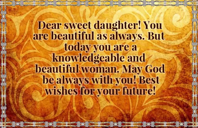A Message To My Daughter On Her Graduation A Message To My Daughter On Her Graduation